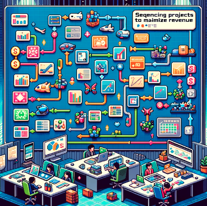 Sequencing Work to Drive Maximum Revenue